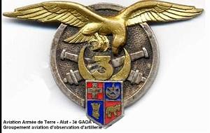Alat- GAOA 3- Groupement  aviation d'observation d'artillerie